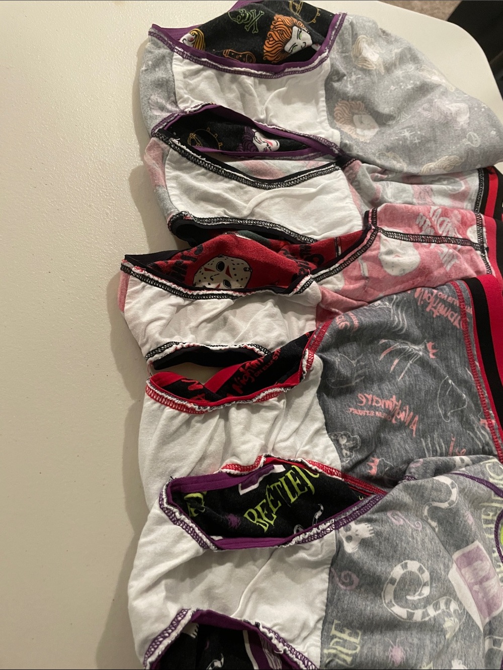 5x torrid Black & Red Hocus Pocus, Beetlejuice & Horror Print Panty Set P7 - Picture 9 of 9